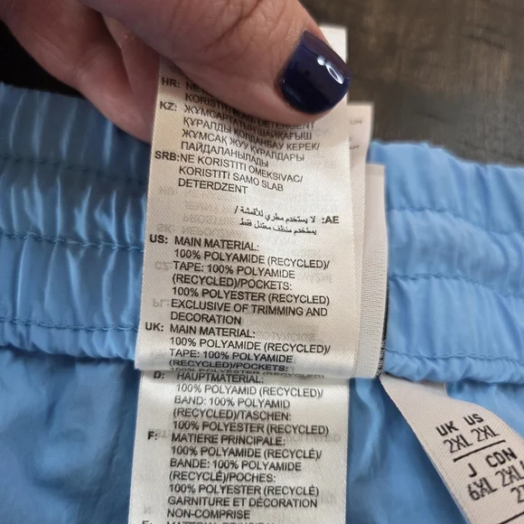 Adidas Originals Men's Sprinter Shorts - Violet -2XL- IM9434 New Semi Blue Burst - Picture 6 of 8